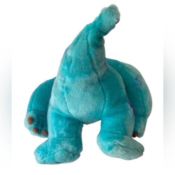 Disney Store Exclusive Sully 10” Monsters Inc Plush Stuffed Animal Foot Stamp - Picture 8 of 9